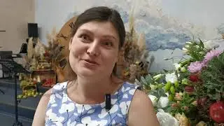 Інтерв'ю перед початком жіночої зустрічі