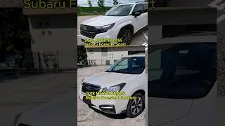 2024 Subaru Forester is/isn't the same #subaru #subaruforester #suv #foresterxt #rav4 #awd #4wd