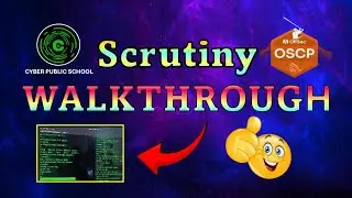 Scrutiny  || proving ground || walkthrough ( without metasploite )