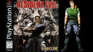 Resident Evil Ps1 Chris (FULL GAME) BEST ENDING