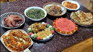 😍엄마 생일날 아침 간단하게 차린 미역국 소불고기 장어구이 등 누구나 좋아할 만한 메뉴들로 골라 만들어봤어요👈 ㅎ꼭 한 번 따라해보세요^^