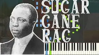 Scott Joplin - Sugar Cane Rag 1908 (Ragtime Piano Synthesia)