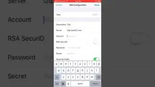Setup L2TP in iOS