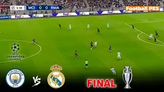 Real Madrid vs Manchester City - UEFA Champions League Final | Mbappe to RM | Football Match PES 21