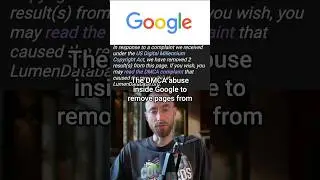 The DMCA abuse inside Google to remove pages from search is getting ridiculous