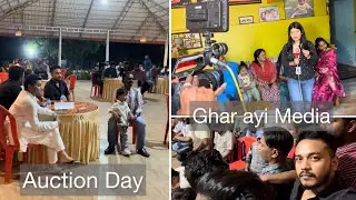 Auction for my Cricket team squad aur Ghar par ayi Media | Rengali Premiere League| @argus news