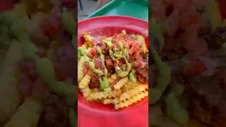 Trying Chili Cheese Fries at Paradise Garden Grill in California Adventure #shorts