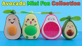 Avocado Mini Fan Collection - Super Cute And Cool | Unboxing And Review