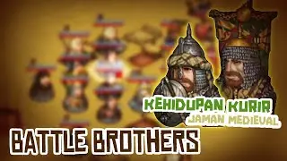 AKU JADI KURIR JAMAN MEDIEVAL YANG BANYAK BEGAL | Battle Brother - Trading Caravan