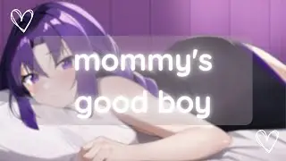 ASMR ~ mommy's good boy ♡ [ sleep aid ] [ mommy gf ] [ roleplay ]
