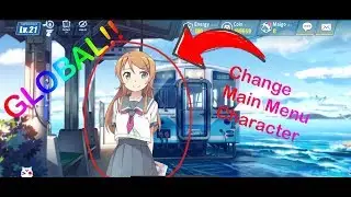 Dengeki Bunko: Crossing Void - How to change Waifu on Main Menu