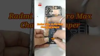 Redmi Note 10 Pro Max Charging Jumper #repairing #shortvideo #sorts #youtubeshorts #mobile