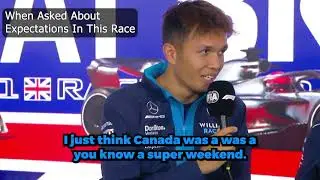 Albon Pre-Qualifying Interview 2023 British GP Press Conference