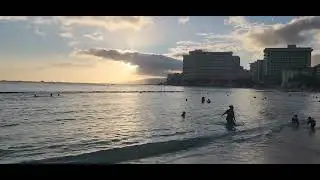 hawii sun set