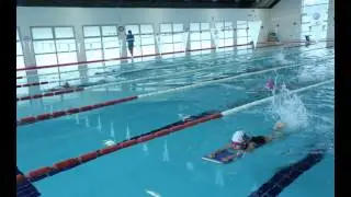 Esogü Kapalı Yüzme Havuzu'nda Dönem sonu Yüzme Şenlik Coşkusu