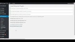 How To Install Required Plugins