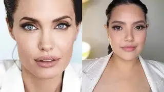 Angelina Jolie Inspired Makeup Look 🔥| Farly Solomon