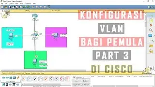 Konfigurasi VLAN di Cisco Packet Tracer Part 3 - How to Configure VLAN on Cisco