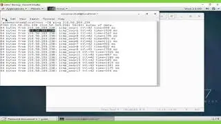 How check ip use ping command in Linux CentOS 7 Part 7
