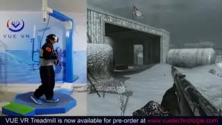 VUE VR - Crouch And Jump In Game Of COD7 In VUE VR Omni-Directional Treadmill