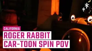 Roger Rabbit Car-Toon Spin POV | Lights-On Evacuation | Disneyland 2019