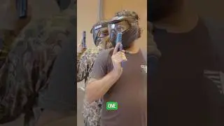 Pistol duel with MTX marking ammo