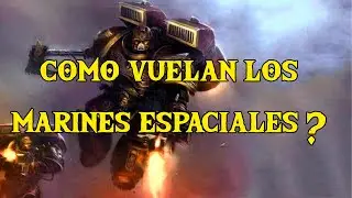 La Muerte desde el Cielo Retropropulsor Astartes Warhammer Lore Español
