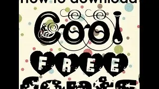 How to download cool fonts for PC in android (easy way)