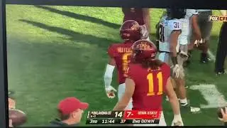 Matt Campbell Furious - WOW What a Bad Call | Iowa State vs. Oklahoma State 2021