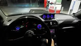 Subaru Impreza WRX 2005 | Start up + Depo racing gauges