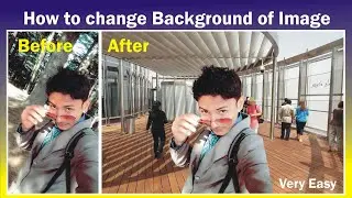 How to Change Background of an Image in Photoshop || only in Three Steps || Very easy