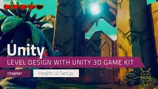 Unity 3D gamekit 35. UI setup/ health UI / wrapup