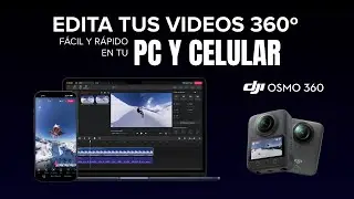 Cómo editar Dji Studio - Tomas de Osmo 360