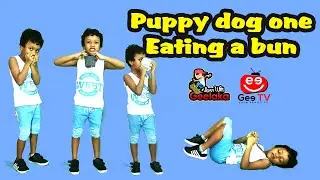 Learn With Geelaka poem - 04 - Puppy dog one eating a bun - Gee Tv