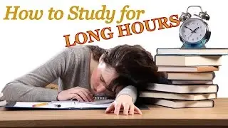 How to study for long Hours | 5 Tips for Success in Studies