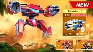 NEW WEAPON Berserker 16 - Panther, Blockhorn, Scorpius - Mech Arena