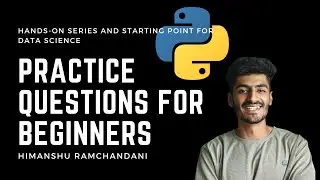 6 | Practice questions for Python Beginners