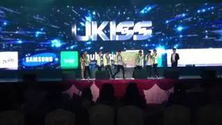 U-Kiss's Kisoup sexy dance live in Cambodia [HD]