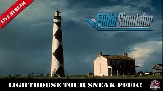 Cape Lookout Lighthouse: A Flight Simulator Discovery!