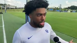Kentucky DB Jalen Geiger - 8/24 Practice