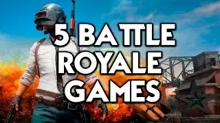 5 BATTLE ROYALE GAMES (LIKE PUBG)
