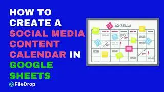 How to Create a Social Media Content Calendar in Google Sheets