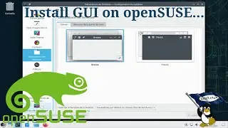 Ajouter une interface graphique à un serveur OpenSuse
