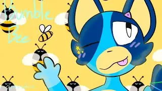 Sweet Little Bumblebee!/Heavily inspired by @BroPiss_og​⁠#Bees #Bluey #animation #art #Cute #B