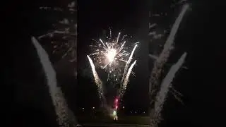 Салют на день рожденья. Подарок от друзей.