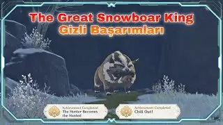 The Hunter Becomes the Hunted ve Chill Out! / Genshin İmpact / Gizli Başarım / Dragonspine