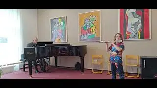 Eduard Douša Sonatina for flute and piano, 1. movement