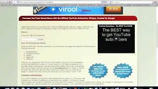 How to get More Subscribers Fast on Youtube!