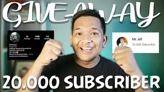 Giveaway Special 20000 SUBSCRIBER Mister AR || S&K Baca di Deskripsi