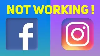 Instagram And Facebook Not Working [1-REASON]